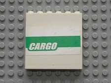 LEGO White Panel 1x6x5 White