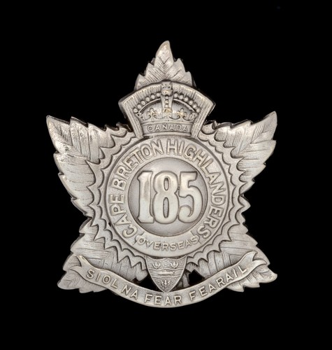 185th cape breton - breton, highlanders