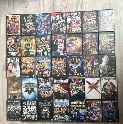 Huge wwe dvd - huge,