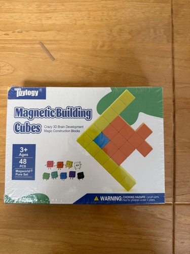 Toyology set cubi magnetici - set,