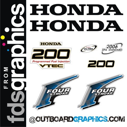 Honda bf200 200hp - honda, vtec