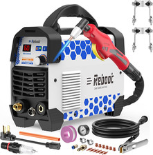 Riavvio 60A Taglierina al Plasma Doppia Tensione 120V/240V con Riavvio 2PCS PT-31 Rullo Gu