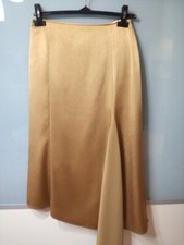 Gonna longuette elegante bronzo taglia M ottime condizioni 