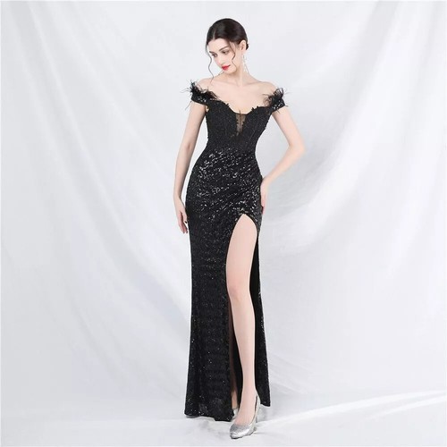 Vestito abito elegante lungo - vestito,