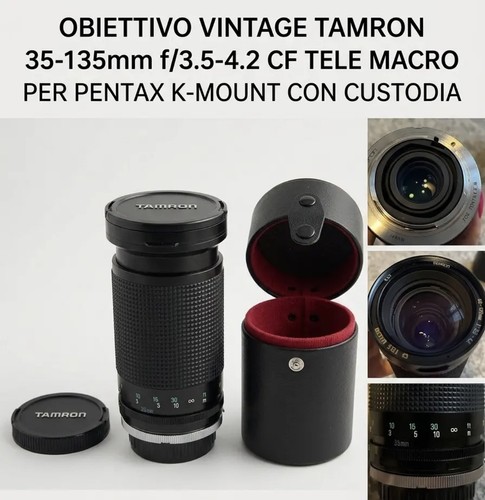 Obiettivo vintage tamron - obiettivo,