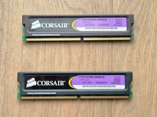 2 x 2GB Corsair CM2X2048-6400C5 4 GB RAM DDR2 800MHz  1.8V XMS2-6400 