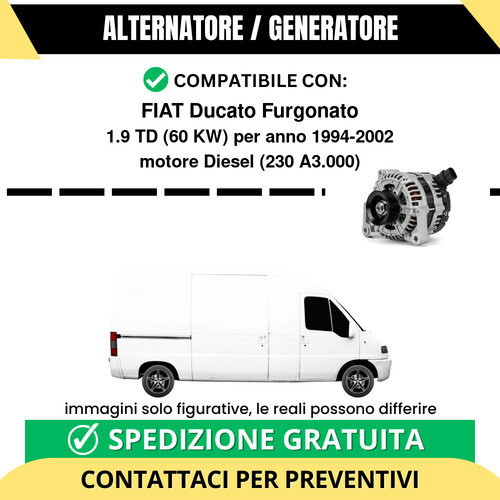 Alternatore fiat ducato - fiat,