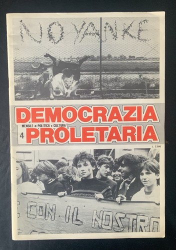 Democrazia proletaria 1983 - democrazia,