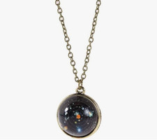 Eight Planets Necklace Pendant