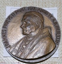 Vaticano - Giovanni Paolo II - Medaglia Anno IX Pontificato - 1987 - Bronzo