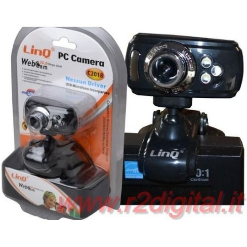 Webcam mega pixel microfono - webcam,