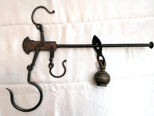 ANTICA STADERA DA MERCATO CON PUNZONI DI TARATURA FINO A 15 KG. INIZIO 1900.