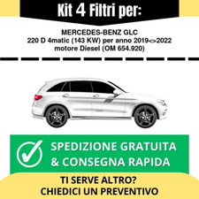 Kit Tagliando 4 Filtri per