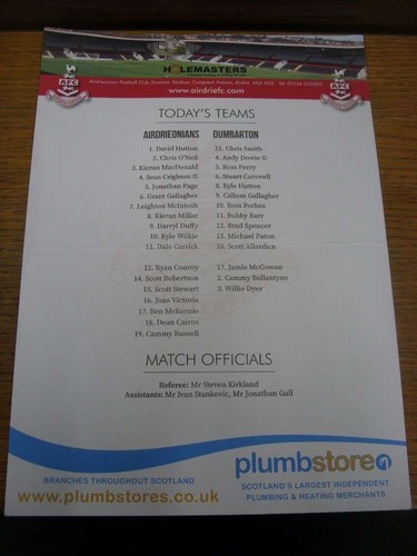 2018 colour teamsheet - 24/11/2018,