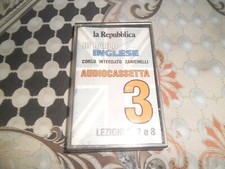 IO PARLO INGLESE N 3 CORSO INTEGRATO CASSETTA BUONE CONDIZIONI ORIGINALE RARA