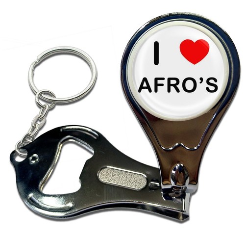 Afros love heart nail - heart,