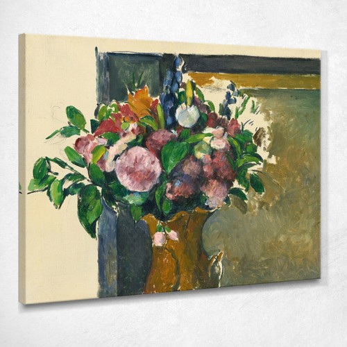 Fiori vaso rosso paul - un,