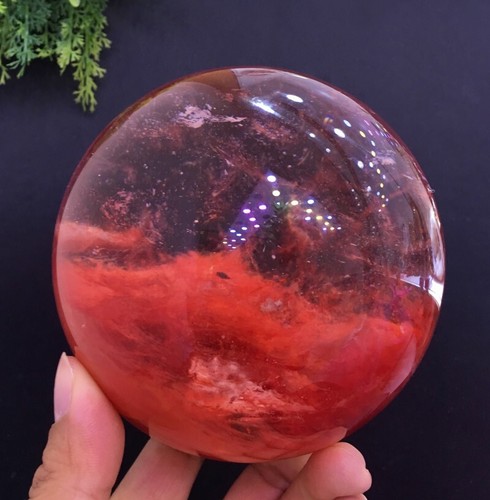 Sfera sfera quarzo ciliegia