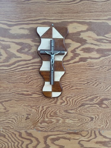 Crocifisso legno betulla - legno,