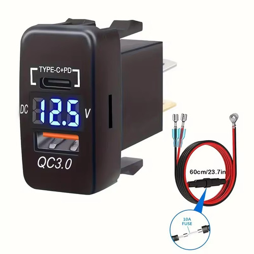 12v usb presa - 12v, 3.0