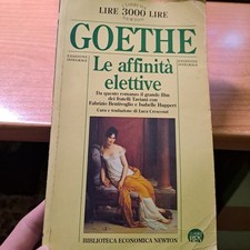 Johann Wolfgang Goethe Le affinità elettive Biblioteca Economica Newton 1996