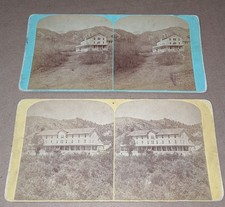 2 Colorado Stereoviews Manitou