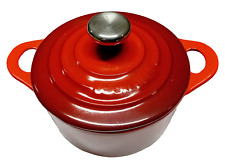 LE CREUSET mini cocotte casseruola pentolina pentola ghisa vetrificata 10 cm Ø