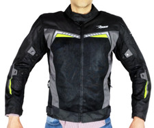 Giacca giubbotto moto estivo leggero traforato traspirante ventilato protezioni