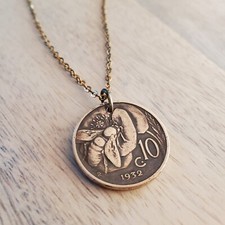 Collana moneta ape Italia