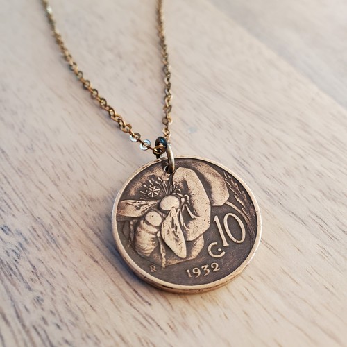 Collana moneta ape italia - ape,