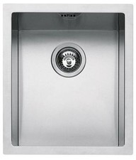 BARAZZA lavello 1 vasca quadra sottotop 1X3440S 34x40