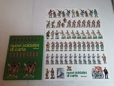 NUOVI SOLDATINI DI CARTA + POSTER ED. DIKI BOOKS del 1976