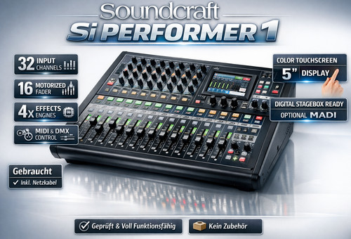 Soundcraft performer 1 - performer,