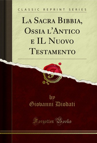 Sacra bibbia ossia - la,
