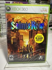 Saints Row (Xbox 360, 2006) NUOVO SIGILLATO in fabbrica bella qualità da collezione!