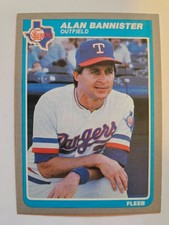 FLEER ALAN BANNISTER 1985 #555