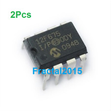 2pcs PIC12F675-I/P 12F675 PIC12F675 DIP-8 