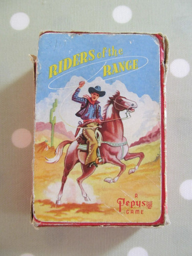 Gioco carte vintage - vintage, riders