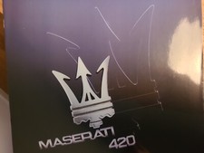 Maserati 420 Brochure Brochure