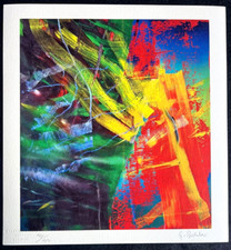 Gerhard Richter litografia COA