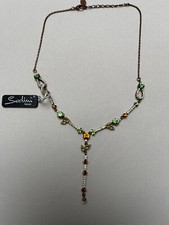 Sodini collana con strass sui