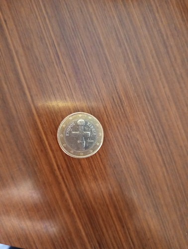 Moneta euro rara kibris - moneta,