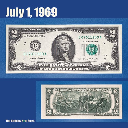 Banconota dollari luglio - 2, 1