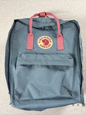 Zaino classico Fjallraven Kanken RARO stile colorazione rosa blu 23510