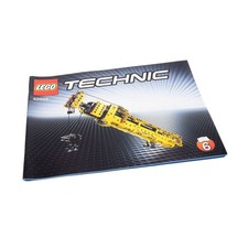 1x Lego Technic Manuale di Costruzione Libretto 6 Model Gru Mobile Mk II 42009