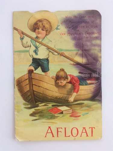 Antico libro pubblicitario van - libro,