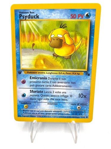 Carta pokemon psyduck - carta, 1