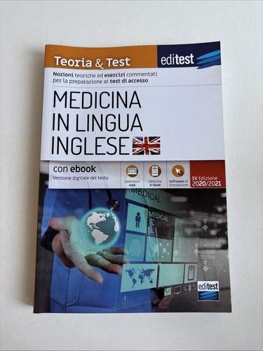 Editest medicina inglese - medicina,