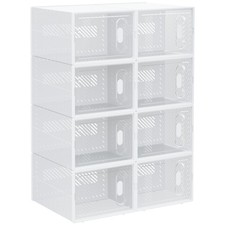 HOMCOM 8 Cubi Contenitori in