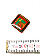 Spilla smaltata SCOUT 21° Jamboree UK sub camp "Volcano"